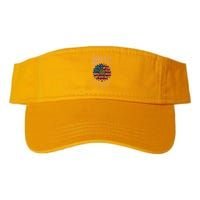 Distressed USA American Flag Sunflower Visor