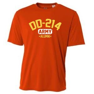 DD214 US Army Alumni Long Sleeve Cooling Performance Crew T-Shirt