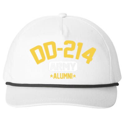 DD214 US Army Alumni Long Sleeve Snapback Five-Panel Rope Hat