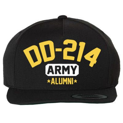 DD214 US Army Alumni Long Sleeve Wool Snapback Cap