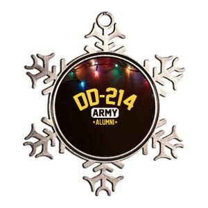 DD214 US Army Alumni Long Sleeve Metallic Star Ornament