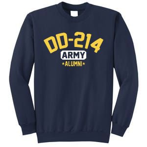 DD214 US Army Alumni Long Sleeve Sweatshirt