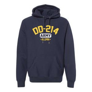 DD214 US Army Alumni Long Sleeve Premium Hoodie