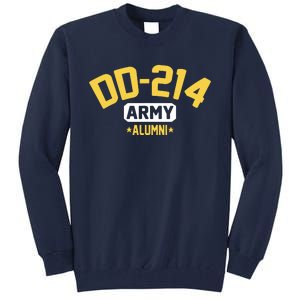 DD214 US Army Alumni Long Sleeve Tall Sweatshirt