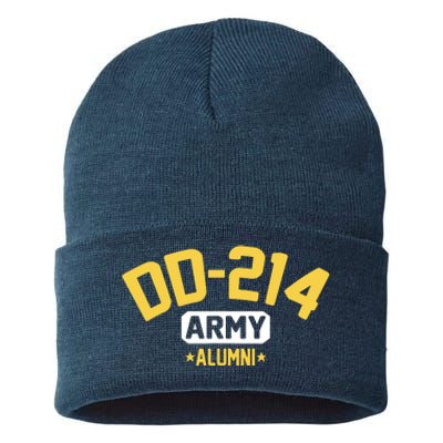 DD214 US Army Alumni Long Sleeve Sustainable Knit Beanie