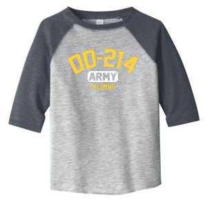 DD214 US Army Alumni Long Sleeve Toddler Fine Jersey T-Shirt