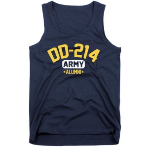 DD214 US Army Alumni Long Sleeve Tank Top