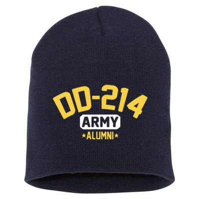 DD214 US Army Alumni Long Sleeve Short Acrylic Beanie