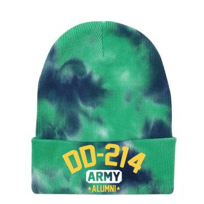 DD214 US Army Alumni Long Sleeve Tie Dye 12in Knit Beanie