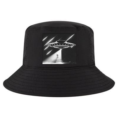 Down Ufo Bad Alien Funny Cool Comfort Performance Bucket Hat