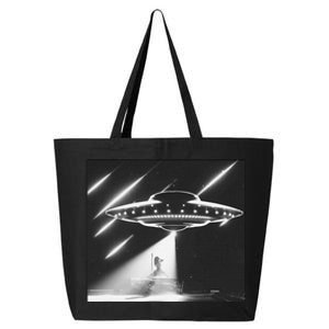 Down Ufo Bad Alien Funny 25L Jumbo Tote