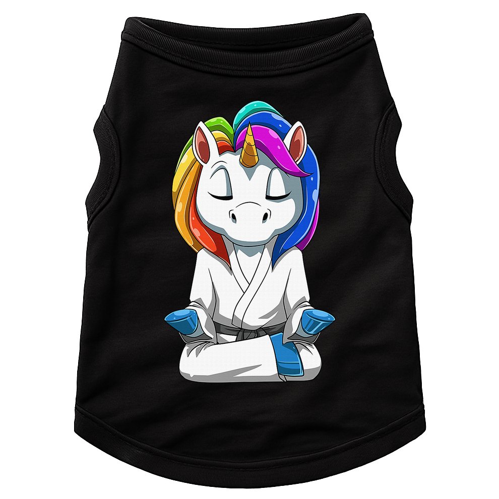 Dabbing Unicorn Brazilian Jiu Jitsu Mom Tee BJJ Doggie Tank