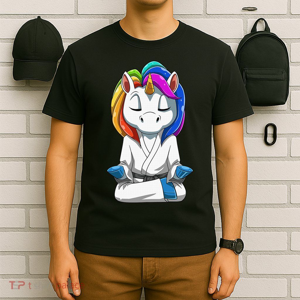 Dabbing Unicorn Brazilian Jiu Jitsu Mom Tee BJJ T-Shirt