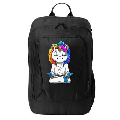 Dabbing Unicorn Brazilian Jiu Jitsu Mom Tee BJJ City Backpack