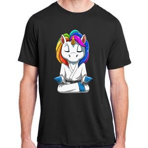 Dabbing Unicorn Brazilian Jiu Jitsu Mom Tee BJJ Adult ChromaSoft Performance T-Shirt