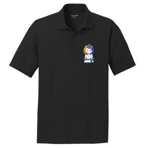 Dabbing Unicorn Brazilian Jiu Jitsu Mom Tee BJJ PosiCharge RacerMesh Polo