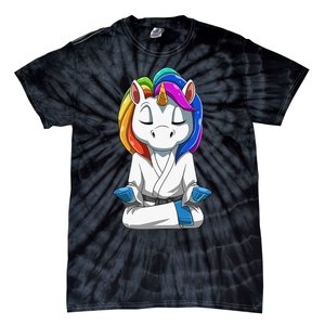 Dabbing Unicorn Brazilian Jiu Jitsu Mom Tee BJJ Tie-Dye T-Shirt