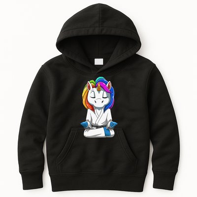 Dabbing Unicorn Brazilian Jiu Jitsu Mom Tee BJJ Kids Hoodie