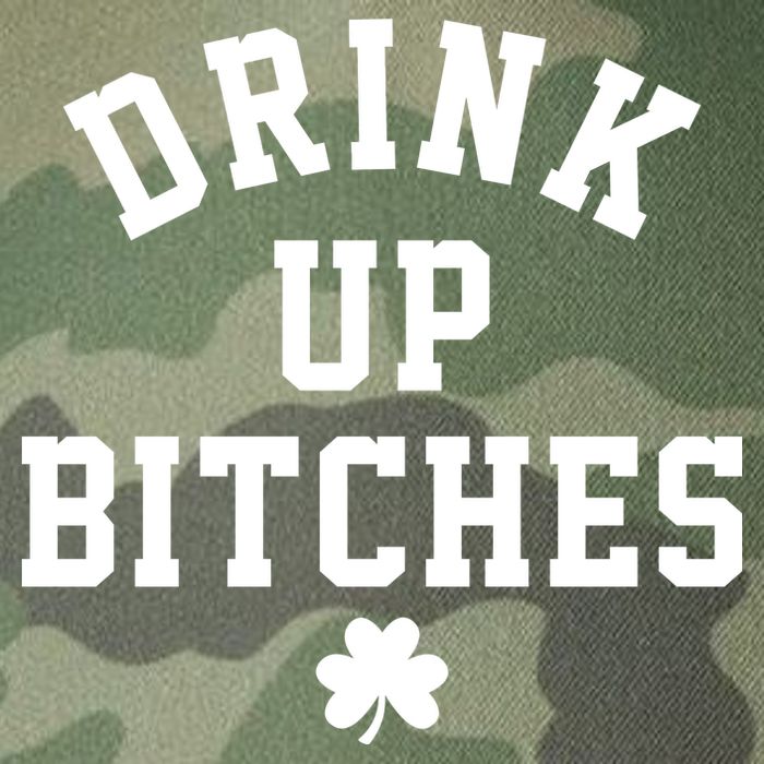 Drink Up Bitches Funny St Patrick's Day Party Legacy Tie Dye Trucker Hat