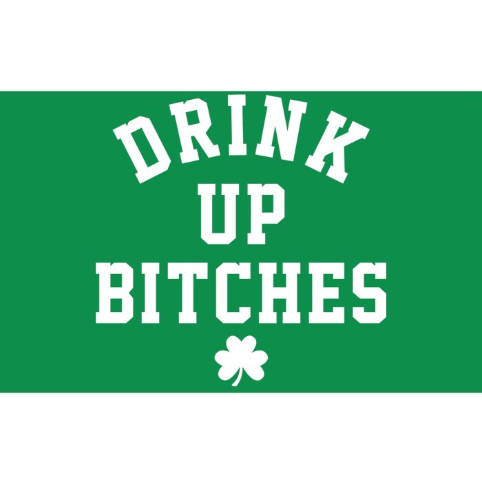 Drink Up Bitches Funny St Patrick's Day Party Bumper Sticker