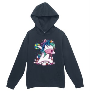 Dabbing Unicorn Bowling Birthday Party Gift For Urban Pullover Hoodie