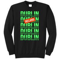 Dublin Ireland Typography Sweatshirt