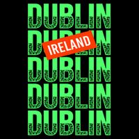 Dublin Ireland Typography Sweatshirt