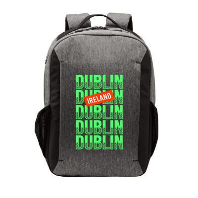 Dublin Ireland Typography Vector Backpack