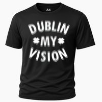 Dublin My Vision Drunk Clover St. Patrick's Day Drinking Performance Shirt