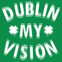 Dublin My Vision Drunk Clover St. Patrick's Day Drinking Tie-Dye T-Shirt