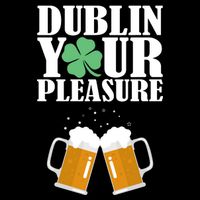 Dublin Your Pleasure Irish Beer Clover Backpack