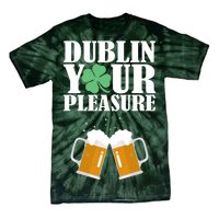 Dublin Your Pleasure Irish Beer Clover Tie-Dye T-Shirt