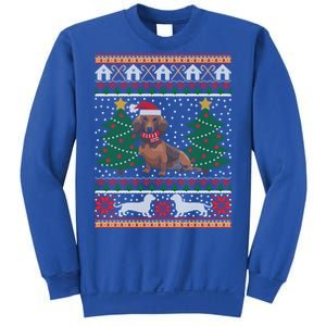 Dachshund Ugly Christmas Funny Holiday Dog Lover Xmas Gift Sweatshirt