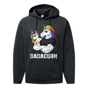 Dadacorn Unicorn Christmas Gift Set Performance Fleece Hoodie