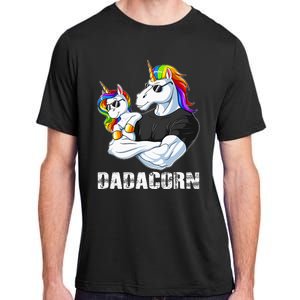 Dadacorn Unicorn Christmas Gift Set Adult ChromaSoft Performance T-Shirt