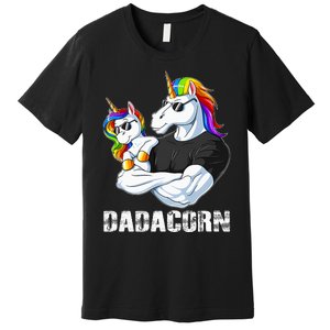 Dadacorn Unicorn Christmas Gift Set Premium T-Shirt