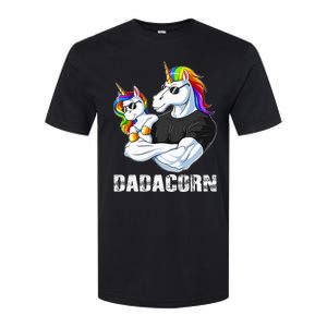 Dadacorn Unicorn Christmas Gift Set Softstyle CVC T-Shirt