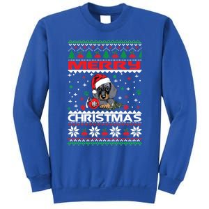 Dog Ugly Christmas Sweater Style Design Cute Dachshund Xmas Cute Gift Sweatshirt