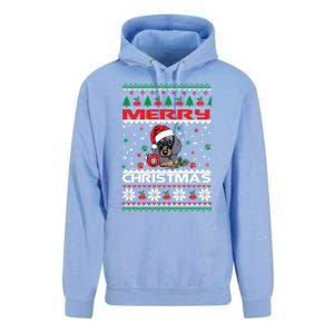 Dog Ugly Christmas Sweater Style Design Cute Dachshund Xmas Cute Gift Unisex Surf Hoodie