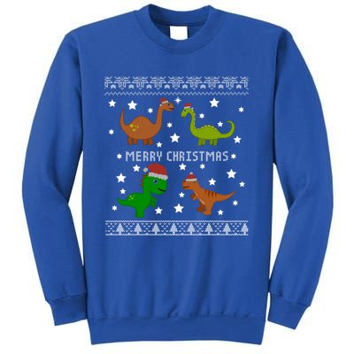 Dinosaur Ugly Christmas Funny Xmas Gift Adults Great Gift Sweatshirt