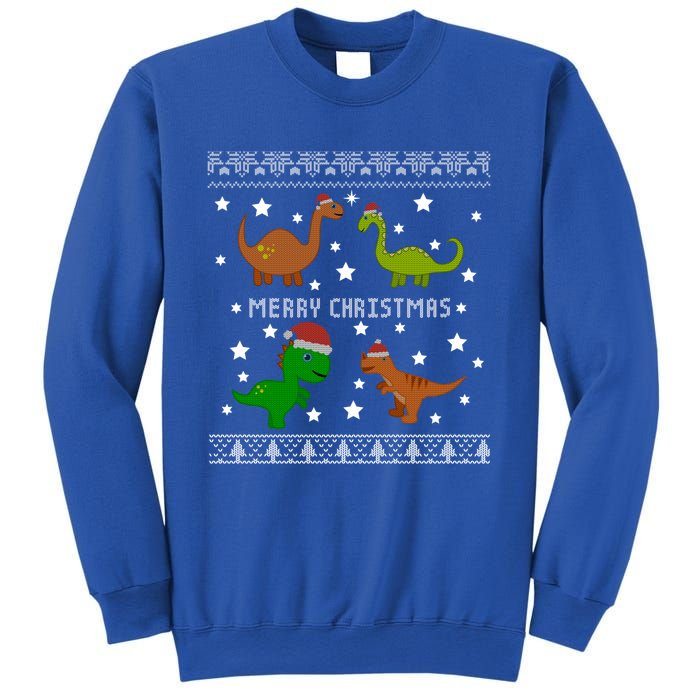 Dinosaur Ugly Christmas Funny Xmas Gift Adults Great Gift Sweatshirt