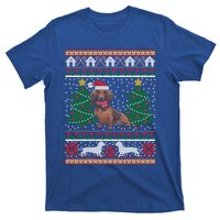 Dachshund Ugly Christmas Funny Holiday Dog Lover Xmas Gift T-Shirt