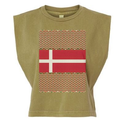 Danish Ugly Christmas Garment-Dyed Women's Muscle Tee