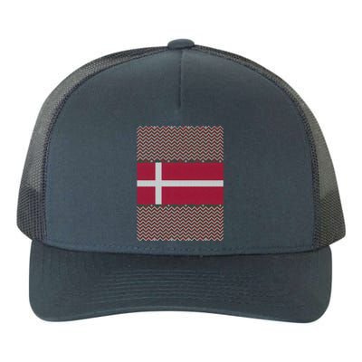 Danish Ugly Christmas Yupoong Adult 5-Panel Trucker Hat