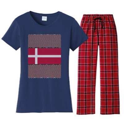 Danish Ugly Christmas Women's Flannel Pajama Set