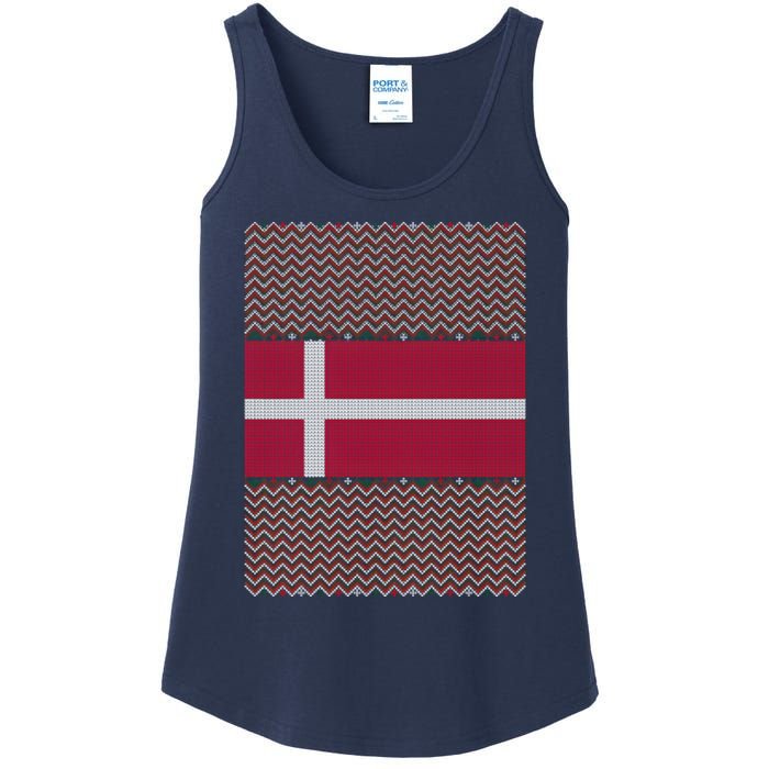 Danish Ugly Christmas Ladies Essential Tank