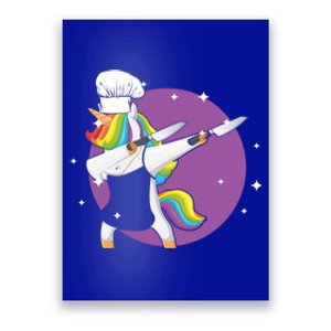 Dabbing Unicorn Chef Cook Cuisine Food Restaurant Baker Gift Poster