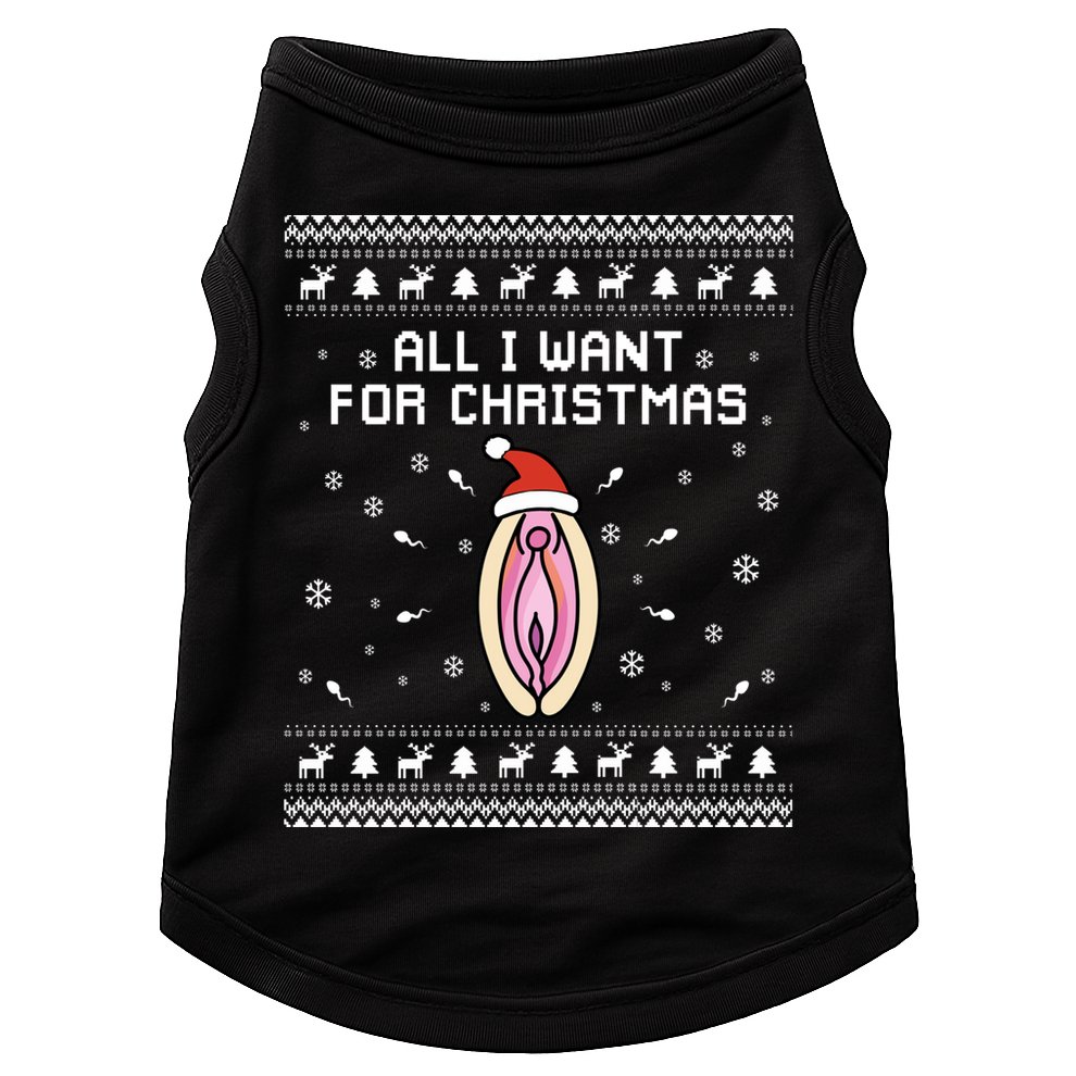Dirty Ugly Christmas For Husband Or Friend Gift Doggie Tank