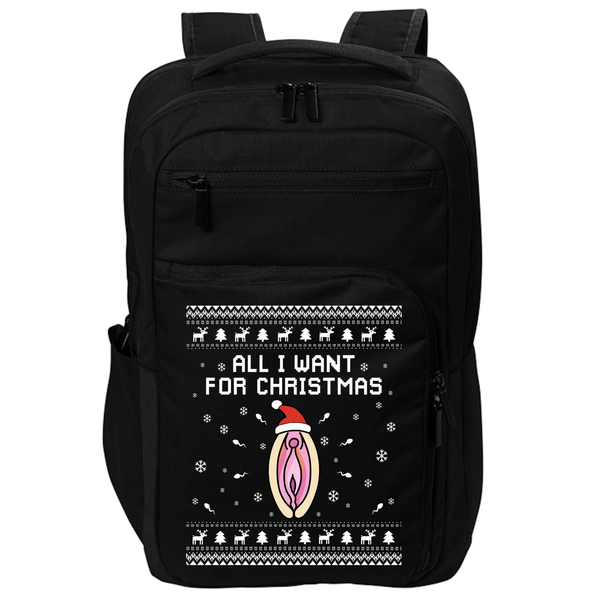 Dirty Ugly Christmas For Husband Or Friend Gift Impact Tech Backpack