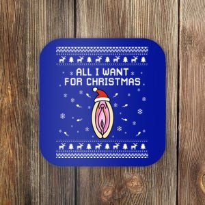 Dirty Ugly Christmas For Husband Or Friend Gift Coaster